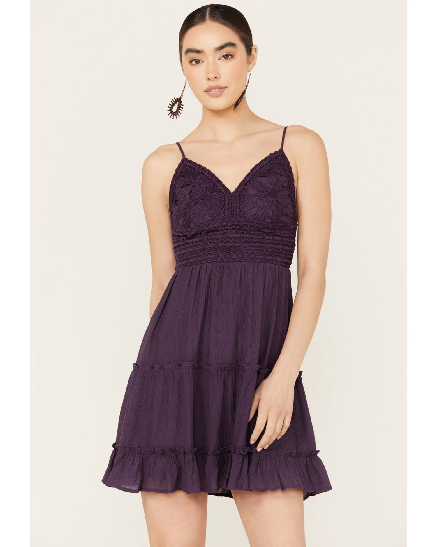 Shyanne Women's Lace Crochet Dress - Image 2