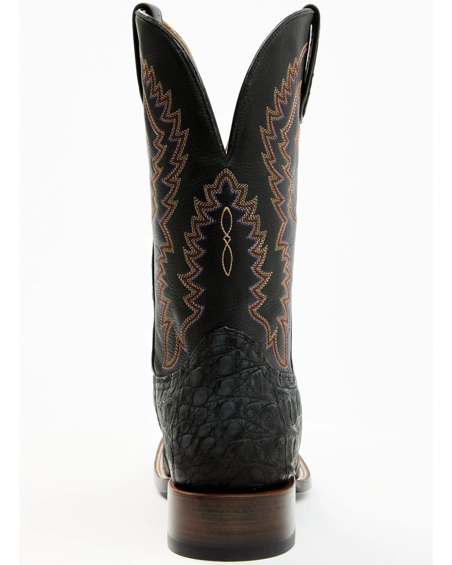Cody James Men's Exotic Caiman Belly Western Boots - Broad Square Toe - Image 5