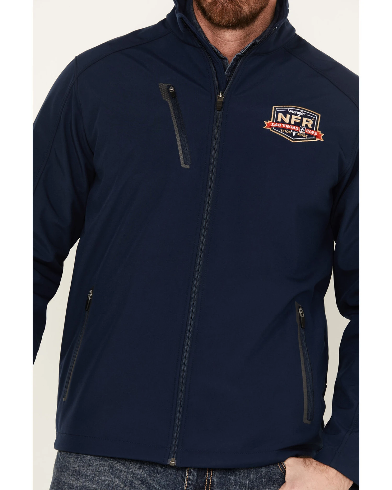 Wrangler Men's Pro Rodeo NFR 2022 Softshell Jacket - Image 3