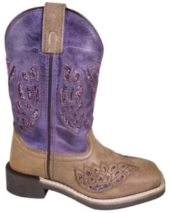 Smoky Mountain Toddler Girls' Trixie Western Boots - Broad Square Toe